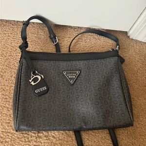 GUESS Charcoal Crossbody Bag